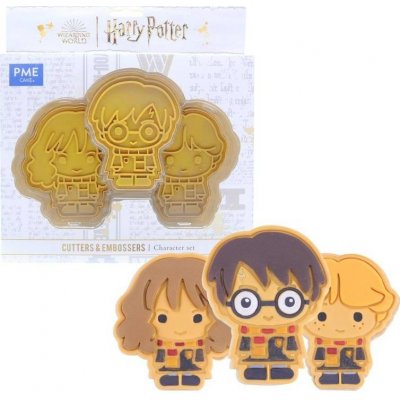 Vykrajovátka Harry Potter, set 3ks 10 x 10 cm - PME – Hledejceny.cz