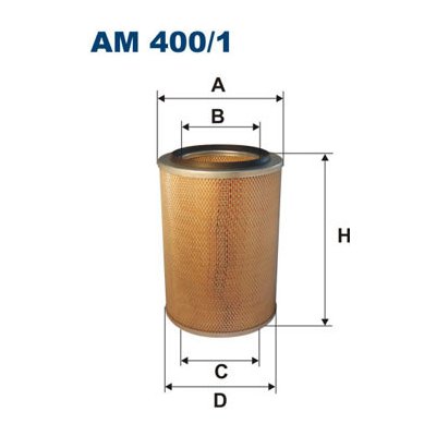 FILTRON AM 400/1 Vzduchový filtr (AM400/1) – Hledejceny.cz