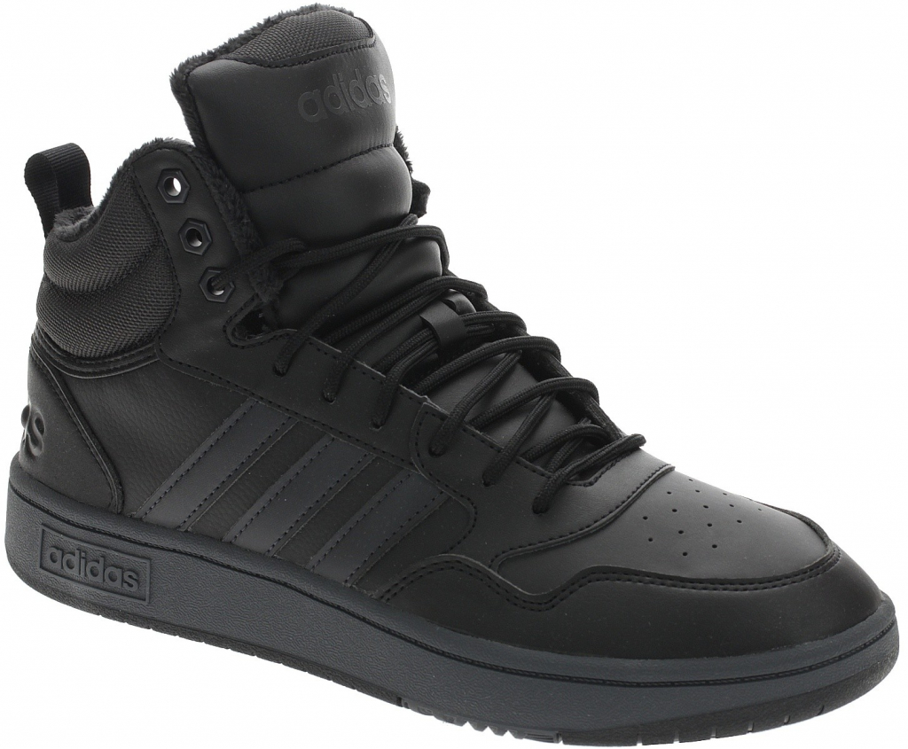 adidas Performance Hoops 3.0 Mid Winterzed Core Black/Carbon/White