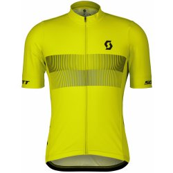 Scott SHIRT M'S RC TEAM 10 SS Black/Sulphur Yellow 2024