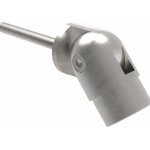 Hahn Steel Nastavitelná nástěnná příruba pro zábradlí O42,4 mm, AISI 304 - brus – Zboží Mobilmania