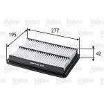 Vzduchový filtr VALEO 585388 – Hledejceny.cz