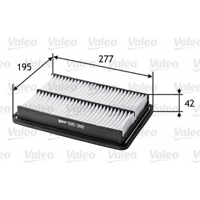 Vzduchový filtr VALEO 585388 – Hledejceny.cz