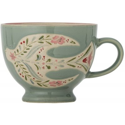 Bloomingville Hrnek Rosalynde Green zelená 400 ml – Zboží Mobilmania