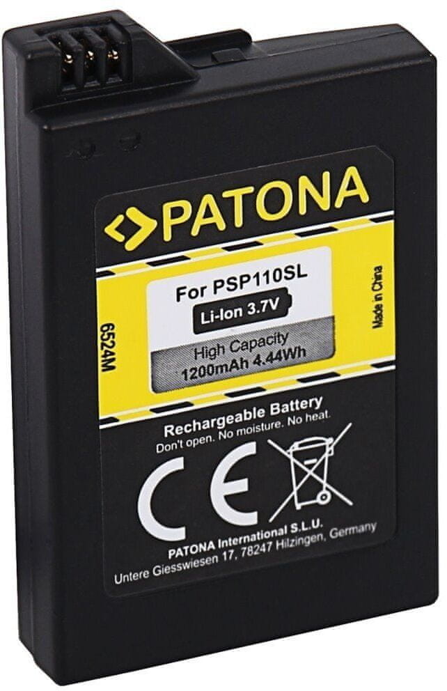 Patona baterie Sony PSP 2000/PSP 3000 Portable 1200mAh Li-lon 3,7V