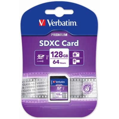 Verbatim microSDXC 128 GB UHS-I 44025 – Zboží Mobilmania
