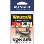 Konger Wolframové lanko 20 cm 5 kg 2ks – Zboží Mobilmania