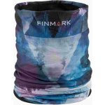 Finmark multifunkční šátek modrá mix bílá – Zboží Dáma