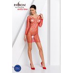 Passion Bodystocking BS093 / Červený – Zboží Mobilmania