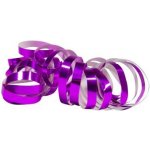 Konfety serpentýny metalické fialové/purpurové 4 m