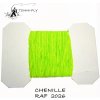 Výroba nástrahy Tommi-Fly Chenille line zelená fluo