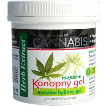 Herb Extract konopný masážní gel 250 ml