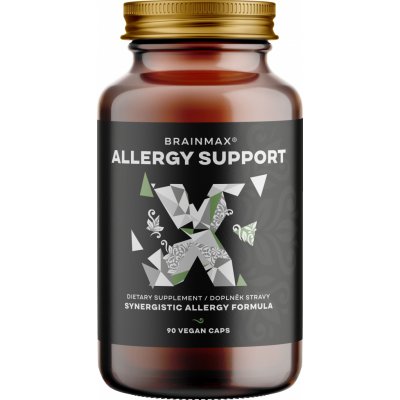 BrainMax Allergy Support 90 rostlinných kapslí – Hledejceny.cz
