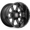 Alu kolo, lité kolo XD XD825 Buck 25 10x20 6x139,7 ET24 Gloss Black