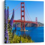 Obraz - Golden Gate Bridge, San Francisco, jednodílný 30x30 cm – Hledejceny.cz