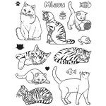 Aladine Razítka Creative Stamp Kočky – Zbozi.Blesk.cz