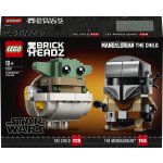 LEGO® BrickHeadz 75317 Mandalorian a dítě – Zboží Dáma