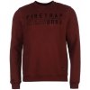 Pánský rolák Firetrap Salva Crew Sweater Burgundy