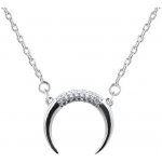 Beneto Minimalistický stříbrný půlměsíc AGS650/47 – Hledejceny.cz