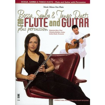 Bossa, Samba and Tango Duets for Flute & Guitar noty na příčnou flétnu + audio – Zboží Mobilmania