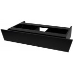 Sapho TWIGA PLUS umyvadlová zásuvka 88,5x17x43,5cm, černá mat – Sleviste.cz