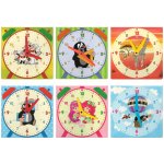 AKIM školní hodiny Akim papírové čtverec - mix motivů 550405 – Sleviste.cz