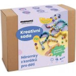 Manumi kreativní sada na výrobu náramků z korálků pro děti 1 ks – Hledejceny.cz