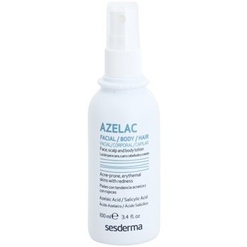 Sesderma Azelac zklidňující tonikum k ošetření mastné pleti s projevy akné Azelaic Acid Salicylic Acid 100 ml