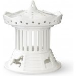 KÄHLER Lucerna domeček Urbania Lighthouse Carousel, bílá barva, porcelán – Hledejceny.cz