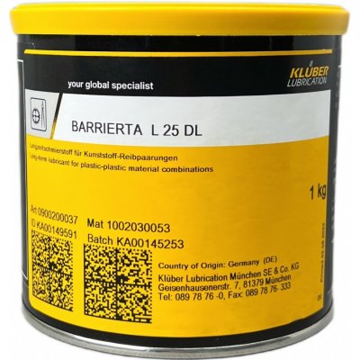 Klüber BARRIERTA L 25 DL 1 kg | Zboží Auto
