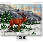 Předloha vyšívací 18 x 24 cm 2090 jelen – Zboží Dáma