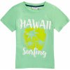 Dětské tričko Winkiki kids Wear chlapecké tričko Hawaii zelená