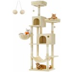 Goleto Škrabadlo béžové 60 x 50 x 199 cm – HobbyKompas.cz