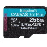 Kingston Canvas Go Plus A2 Micro SDXC 256GB SDCG4/256GB – Zboží Mobilmania