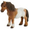 Figurka Bullyland Kůň poník Shetlandský Ponny hnědobílý