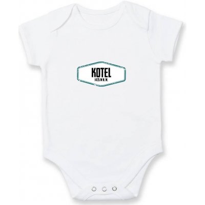Hora Kotel Body kojenecké krátký rukáv bílé – Zboží Mobilmania