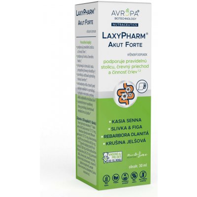 AVROPA LaxyPharm Akut Forte bylinné kapky 30 ml – Hledejceny.cz