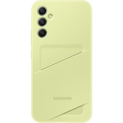 Samsung Zadní kryt s kapsou na kartu Galaxy A14/A14 5G Lime EF-OA146TGEGWW