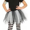 Dětský karnevalový kostým Sukénka bílo/černá