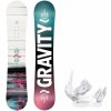 Snowboard set Gravity Fairy junior + vázání S230 22/23