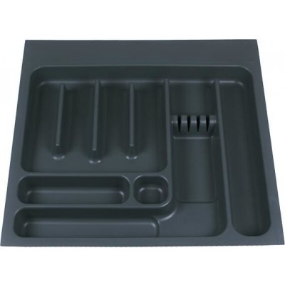 Příborník Elletipi UPPO R160, pro zásuvku 60 cm, plastový,černý – Zboží Mobilmania