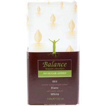 Balance bílá s vanilkou bez cukru 100 g