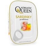 Adriatic Queen Sardinky se zeleninou 105 g – Zbozi.Blesk.cz