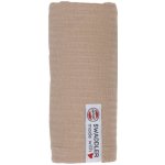 Lodger Swaddler Seersucker 120 x 120 cm Beige – Zbozi.Blesk.cz