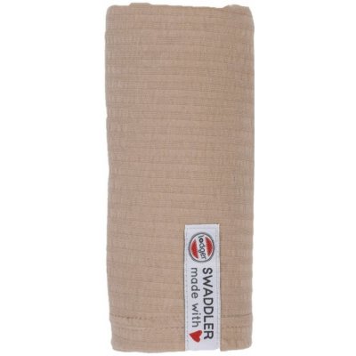 Lodger Swaddler Seersucker 120 x 120 cm Beige – Zbozi.Blesk.cz