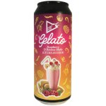 Gelato Raspberry & banana shake 18° 0,5 l (plech)