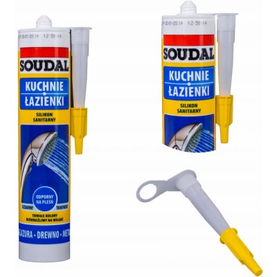 Soudal střešní silikon transparentní 280 ml – Zboží Mobilmania