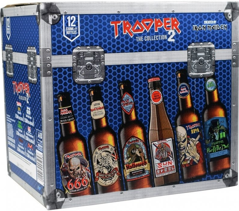 Trooper Iron Maiden mixed beer box 4,7% 12 x 0,33 l (set) od 685 Kč -  Heureka.cz