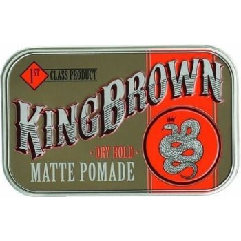 King Brown pomáda na vlasy Matte středně tužící 75 g