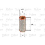 Vzduchový filtr VALEO 585612 – Hledejceny.cz